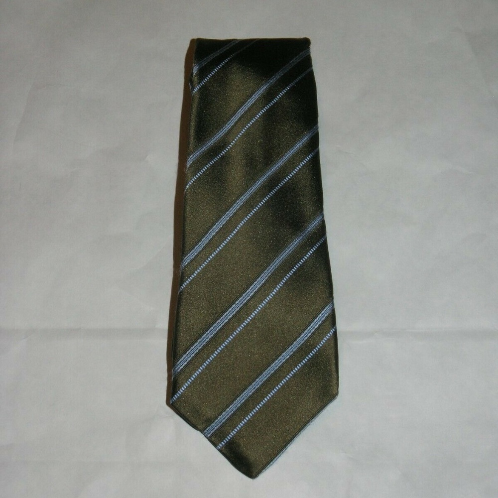 Kiton 100% Silk Classic Width Striped Neck Tie
